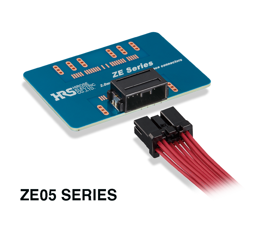 Zefページ ZE05 Series | Automotive Interface Compact & Heat-Resistant Connector